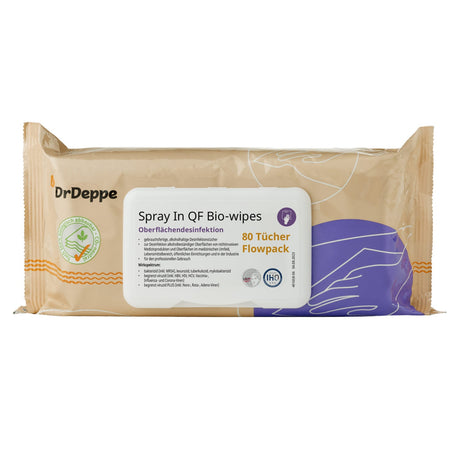 Spray In QF Wipes Flowpack