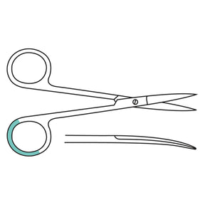 Irisschere, 11,5 cm