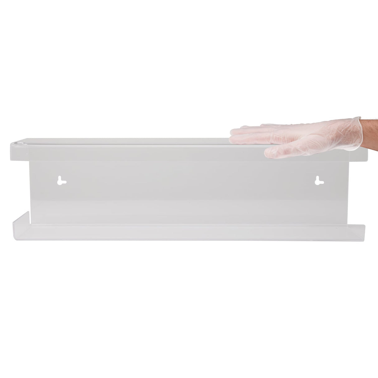 Transparenter Handschuhspender
