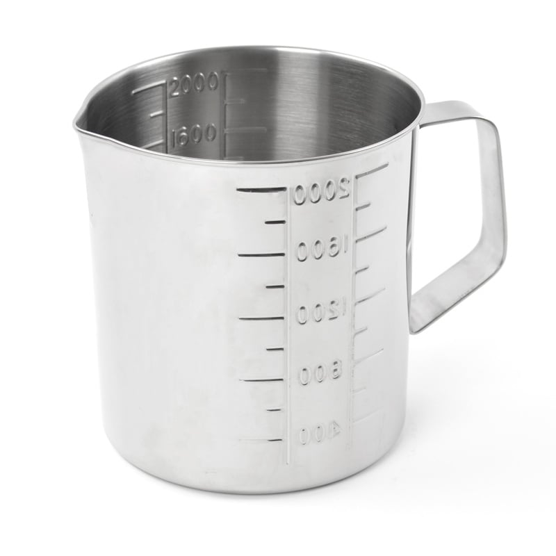 Messbecher, Edelstahl