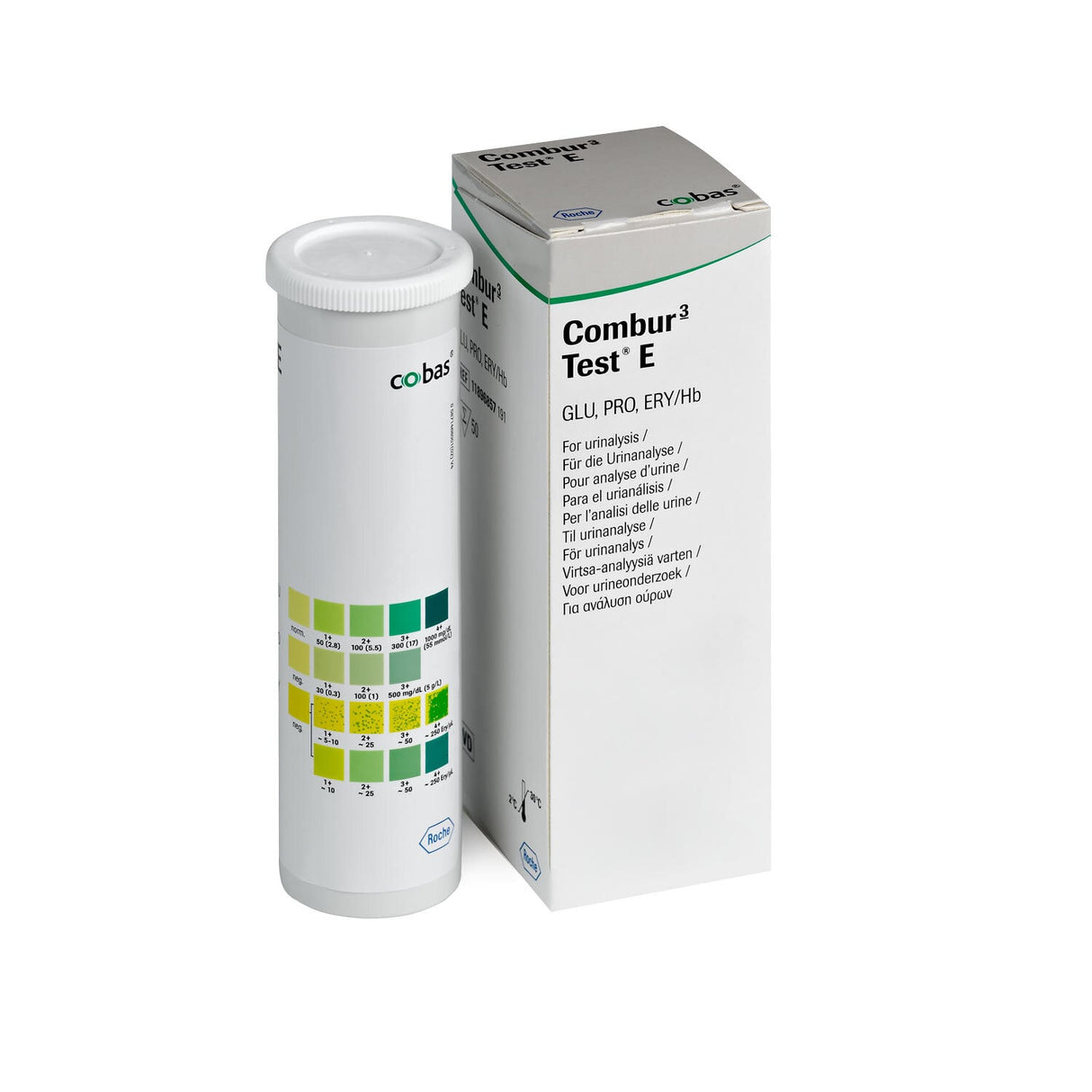 Combur 3 Test E, 50 Urinteststreifen