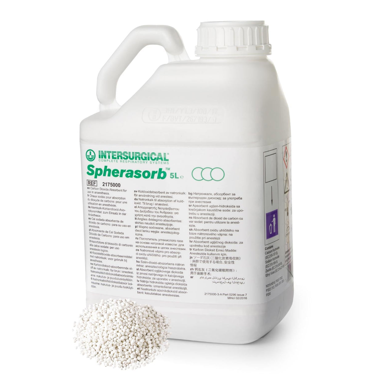 Atemkalk «Spherasorb» von Intersurgical