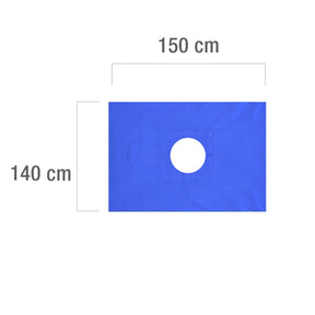 Lochtuch, 13 cm