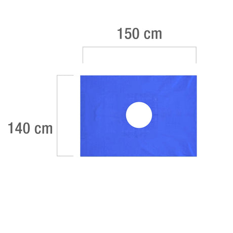 Lochtuch, 13 cm