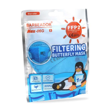Bunte FFP2-Maske für Kinder