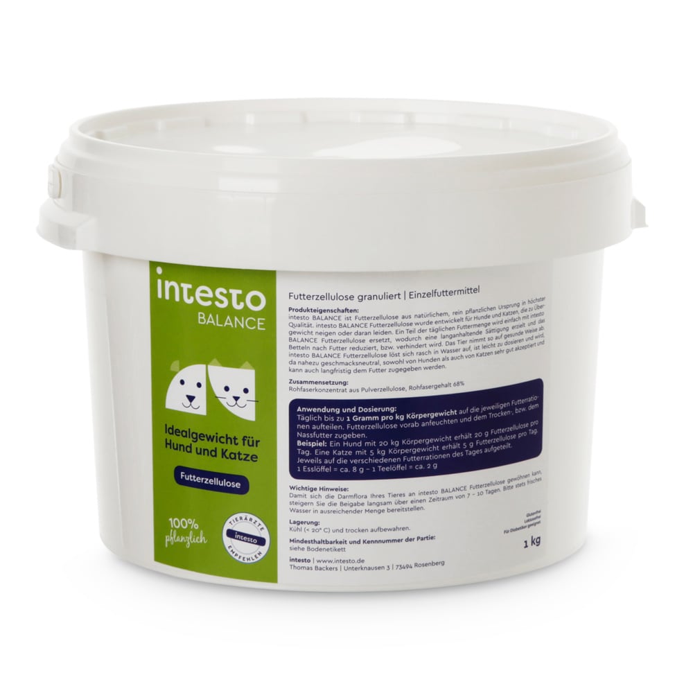 intesto BALANCE Futterzellulose