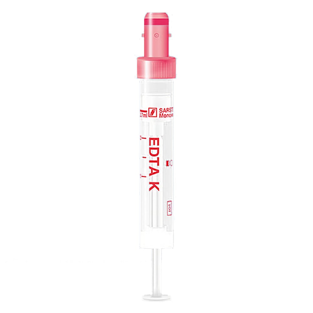 S-Monovetten für die Hämatologie mit Kalium-EDTA, 2.7ml