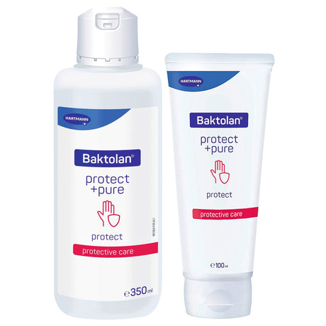 Baktolan protect + pure, Pflege- und Handcreme