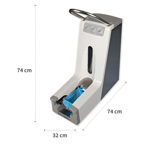 Überschuhspender Hygomat Comfort Plus Clipless - weiß