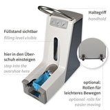 Überschuhspender Hygomat Comfort Plus Clipless - weiß