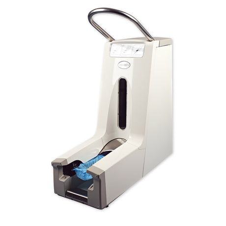 Überschuhspender Hygomat Comfort - weiß-grau