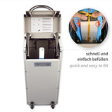 Überschuhspender Hygomat Comfort - weiß-grau