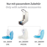 Überschuhspender Hygomat Comfort - weiß-grau