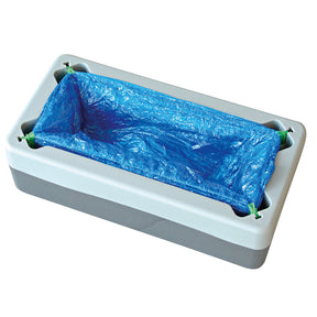 Überschuhspender Easy Box - grau
