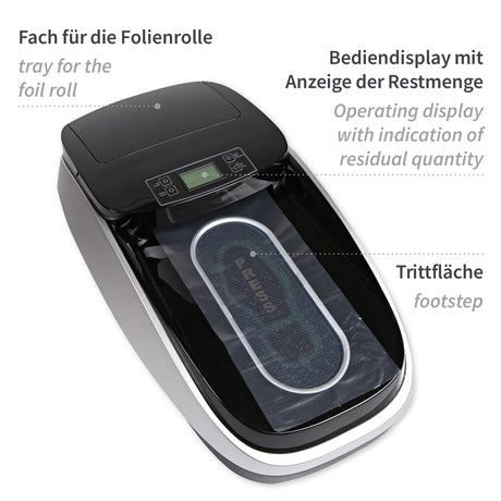 Überschuhmaschine Stepstar Classic - schwarz-silber