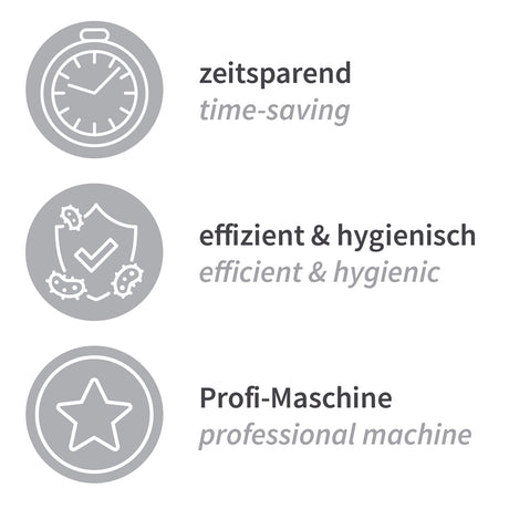 Überschuhmaschine Stepstar Classic - schwarz-silber