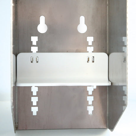 Eurospender mit Armhebel, größenverstellbar | Aluminium - silber