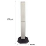 Desinfektionssäule | Edelstahl - silber