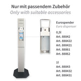 Desinfektionssäule | Edelstahl - silber