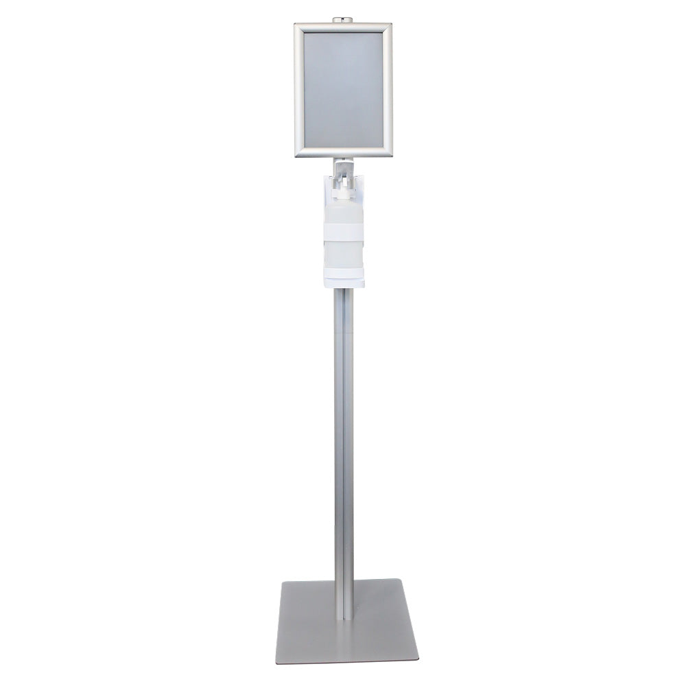 Desinfektionssäule | Aluminium - silber