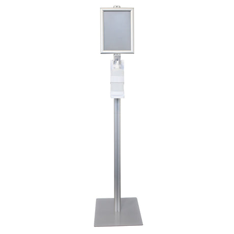 Desinfektionssäule | Aluminium - silber