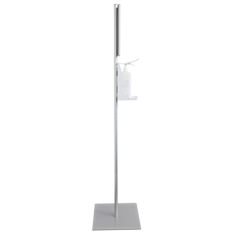 Desinfektionssäule | Aluminium - silber