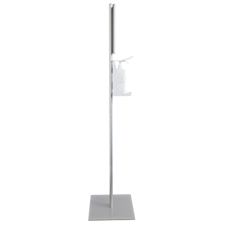 Desinfektionssäule | Aluminium - silber