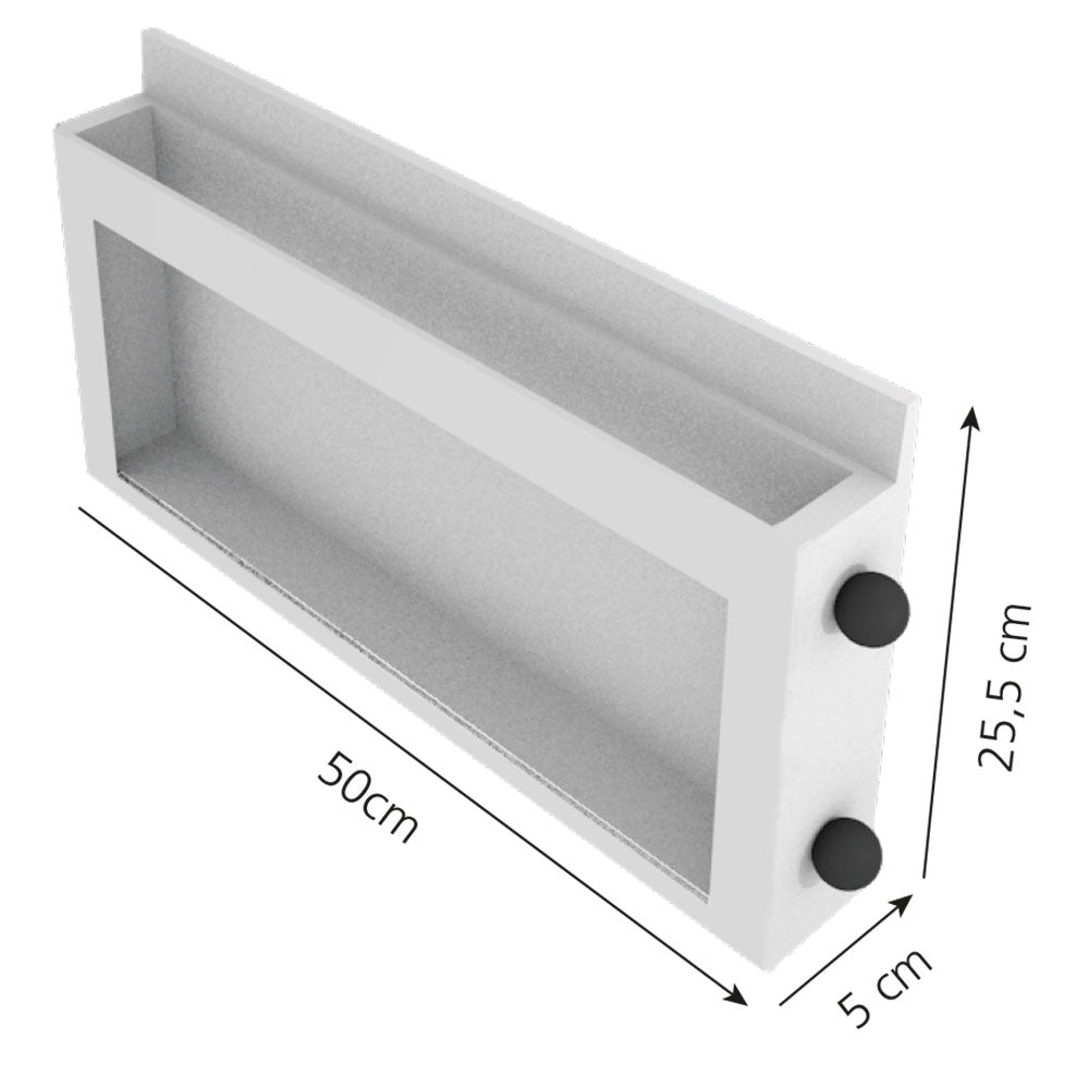 Handschuhspender "Quattro" | Edelstahl - silber