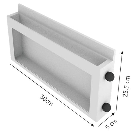 Handschuhspender "Quattro" | Edelstahl - silber