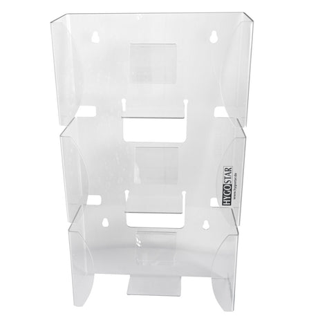 Handschuhspender "Triple" | Kunststoff - transparent