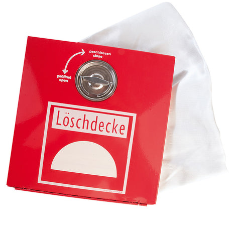 Löschdeckenbehälter "Fire Protect" | Stahl - rot