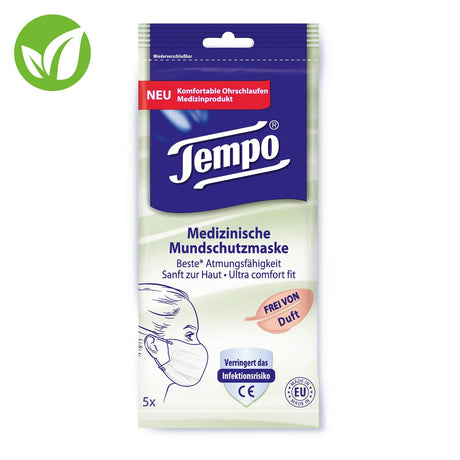 TEMPO medizinische Mundschutzmasken