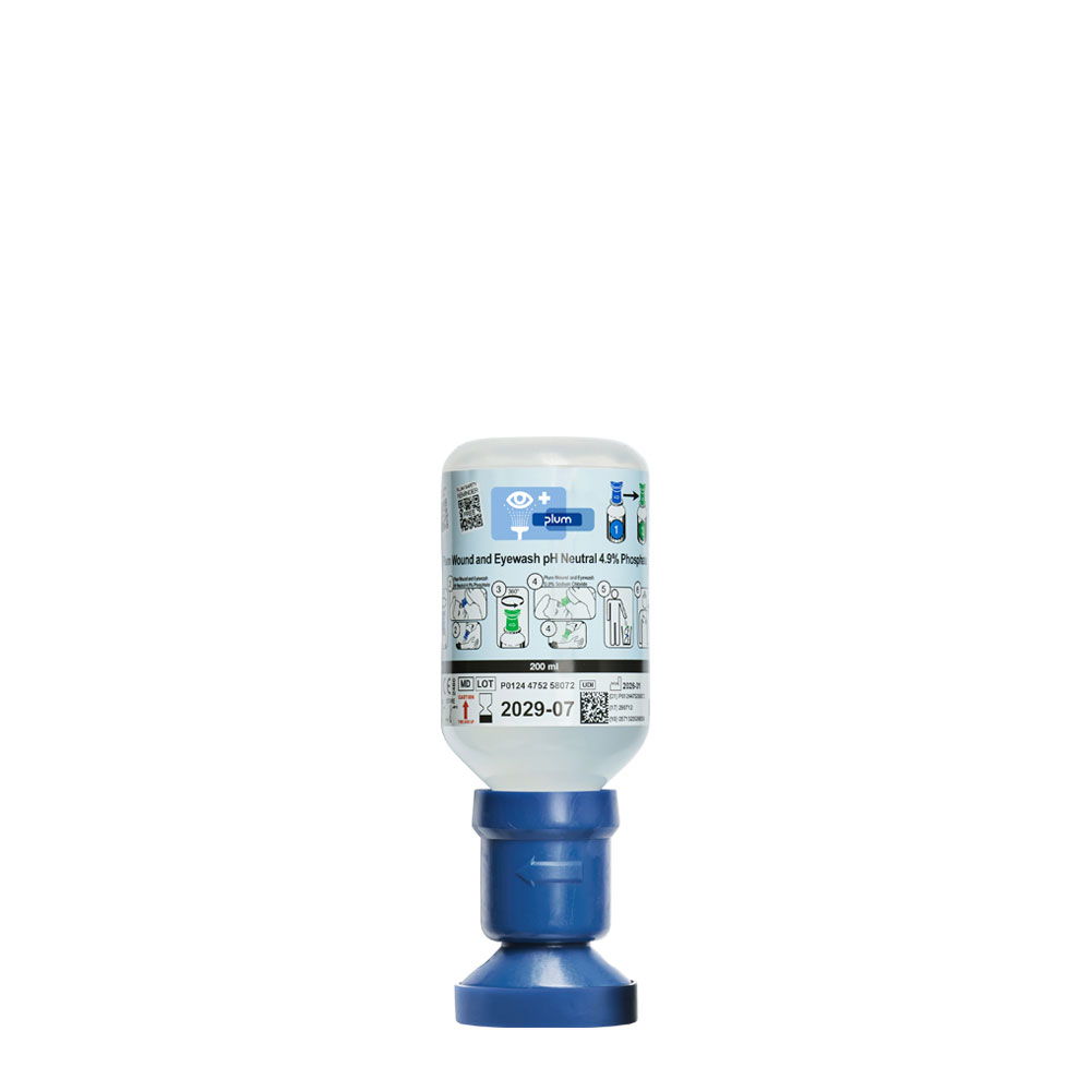 Plum Augenspülung pH Neutral 4,9 % Phosphate - transparent
