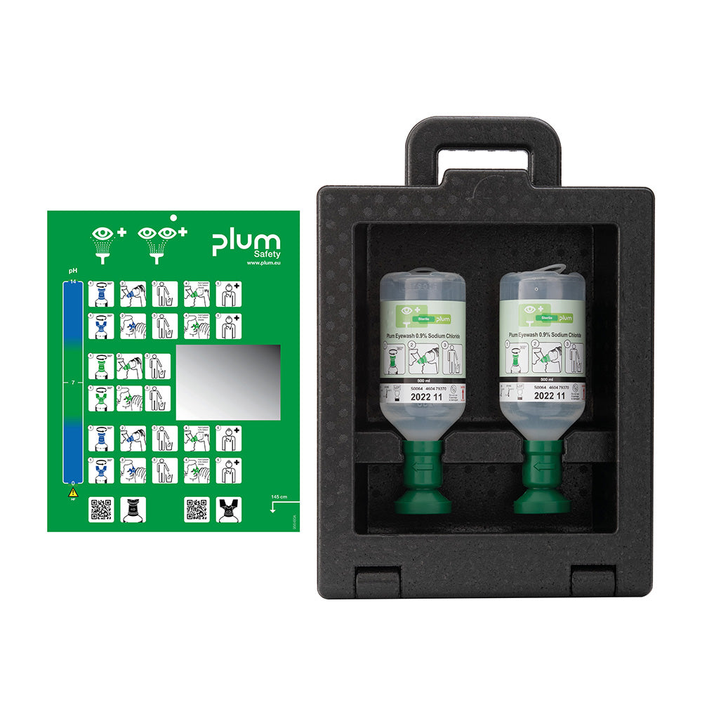 Plum iBox2 mit Plum Augenspülung - transparent