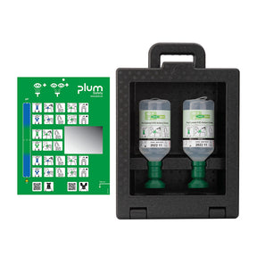 Plum iBox2 mit Plum Augenspülung - transparent