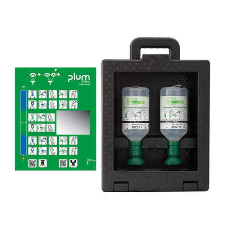 Plum iBox2 mit Plum Augenspülung - transparent