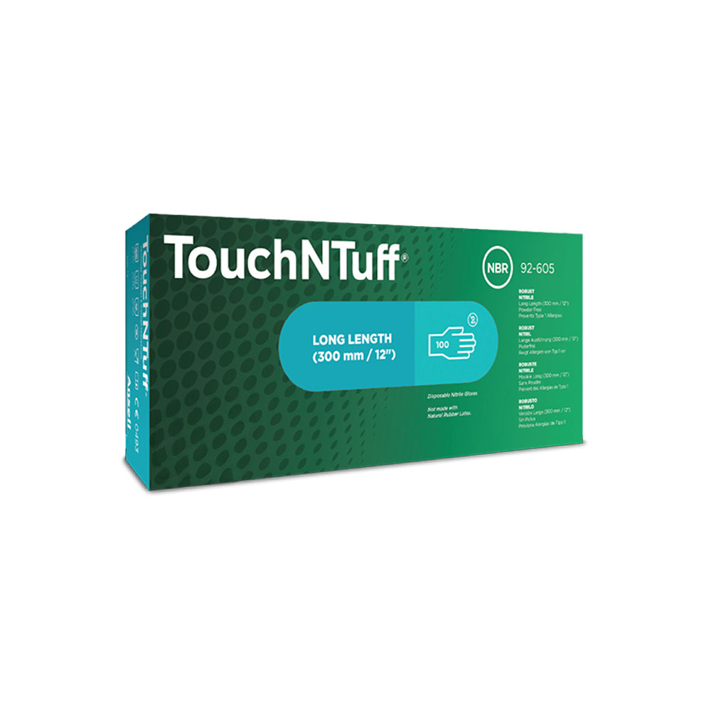 Ansell TouchNTuff® 92-605, Nitrilhandschuhe - grün
