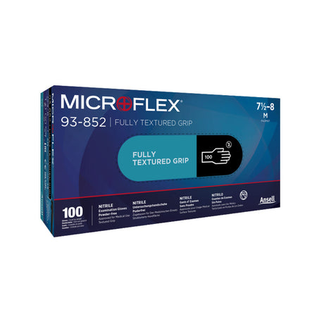 Ansell Microflex® 93-852, Nitrilhandschuhe - schwarz