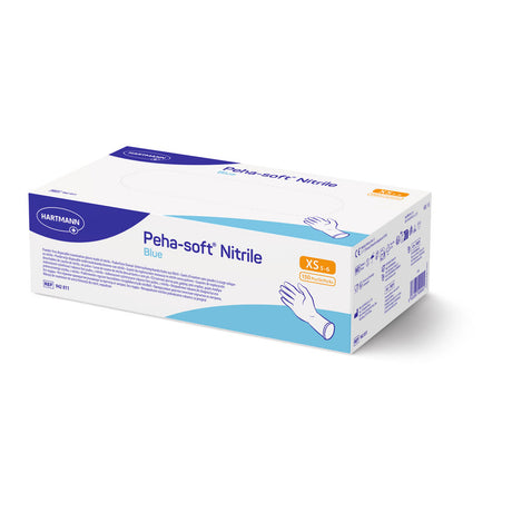 Hartmann Peha-soft® nitrile blue powderfree, Untersuchungshandschuhe - blau