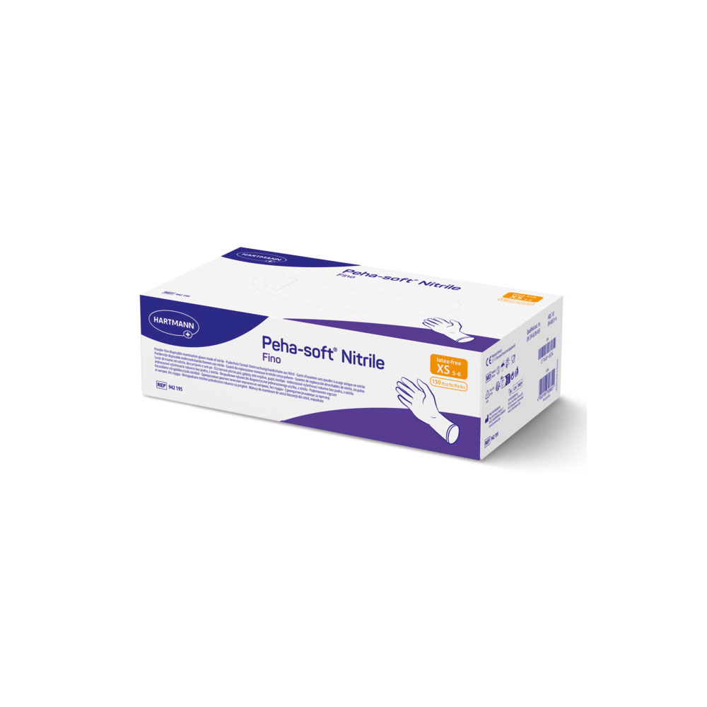 Hartmann Peha-soft® nitrile fino powderfree, Untersuchungshandschuhe - lila