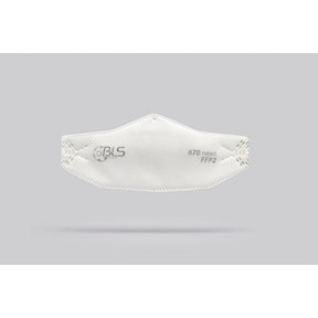 BLS Atemschutzmasken 670next, FFP2 NR D - weiß