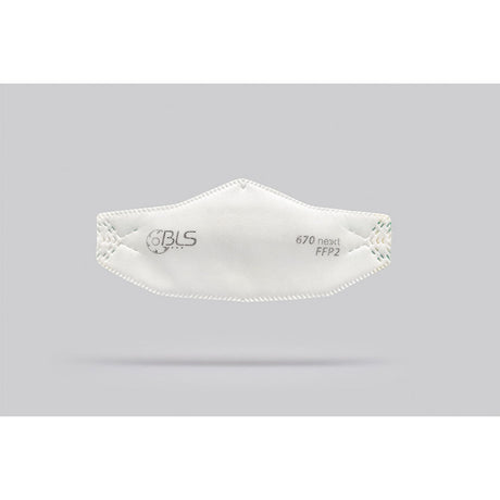 BLS Atemschutzmasken 670next, FFP2 NR D - weiß