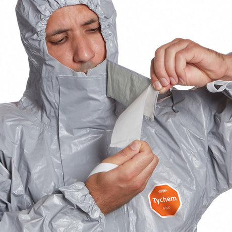 DuPont™ Tychem® 6000 F Chemikalienschutzanzüge CHA5 - grau