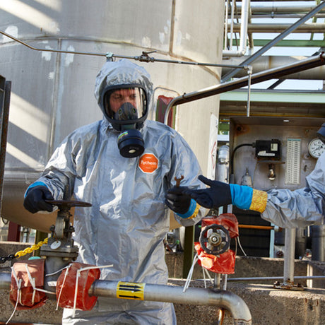 DuPont™ Tychem® 6000 F Chemikalienschutzanzüge CHA5 - grau