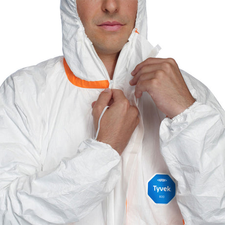 DuPont™ Tyvek® 800 J Chemikalienschutzanzüge TJ198Ta - weiß