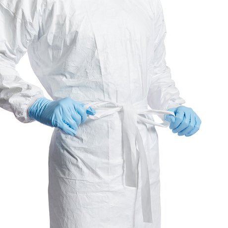 DuPont™ Tyvek® IsoClean® Chemo-Kittel IC 703S 00 - weiß