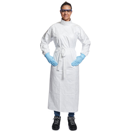 DuPont™ Tyvek® IsoClean® Chemo-Kittel IC 703S 00 - weiß