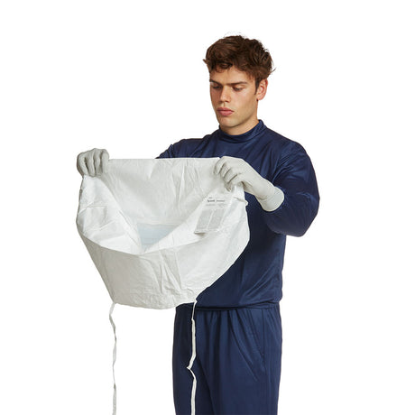 DuPont™ Tyvek® IsoClean® Reinraum Kapuze mit integrierter Maske IC 689 B WH WS - weiß