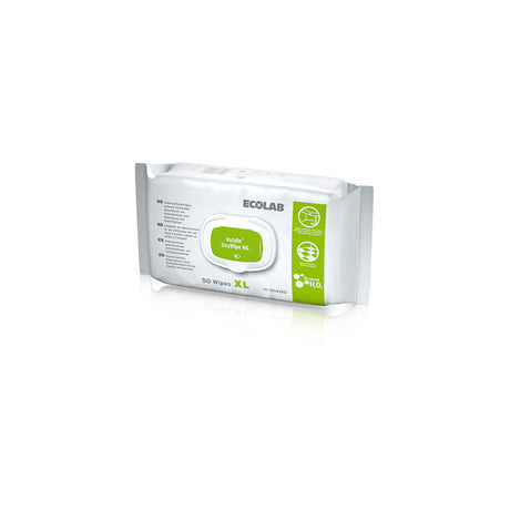 Ecolab Incidin® Oxywipe NG XL, Flächendesinfektionstücher - weiß