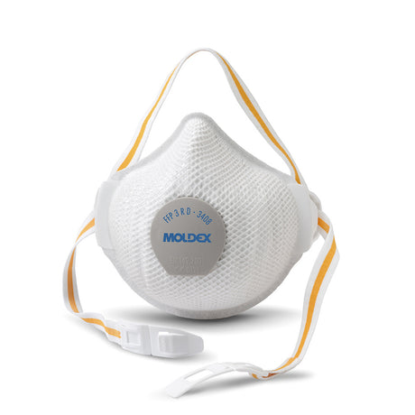 Moldex Air Plus Atemschutzmasken 3408, FFP3 R D mit ProValve - weiß